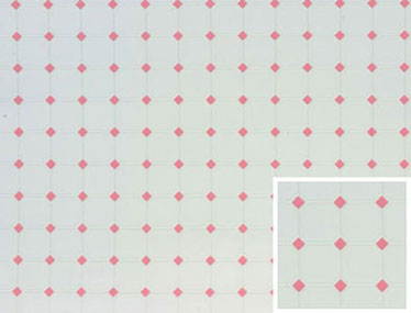 Dollhouse Miniature Tile: Diamond, 12X16, Pink